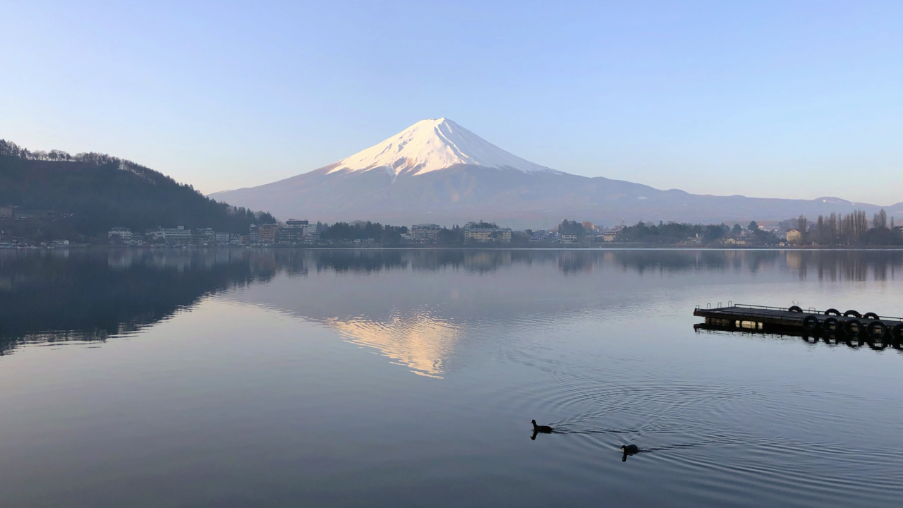 美丽的富士山